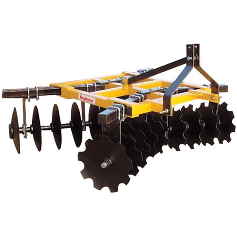 skid steer field disc harrow|6' disc harrow for sale.